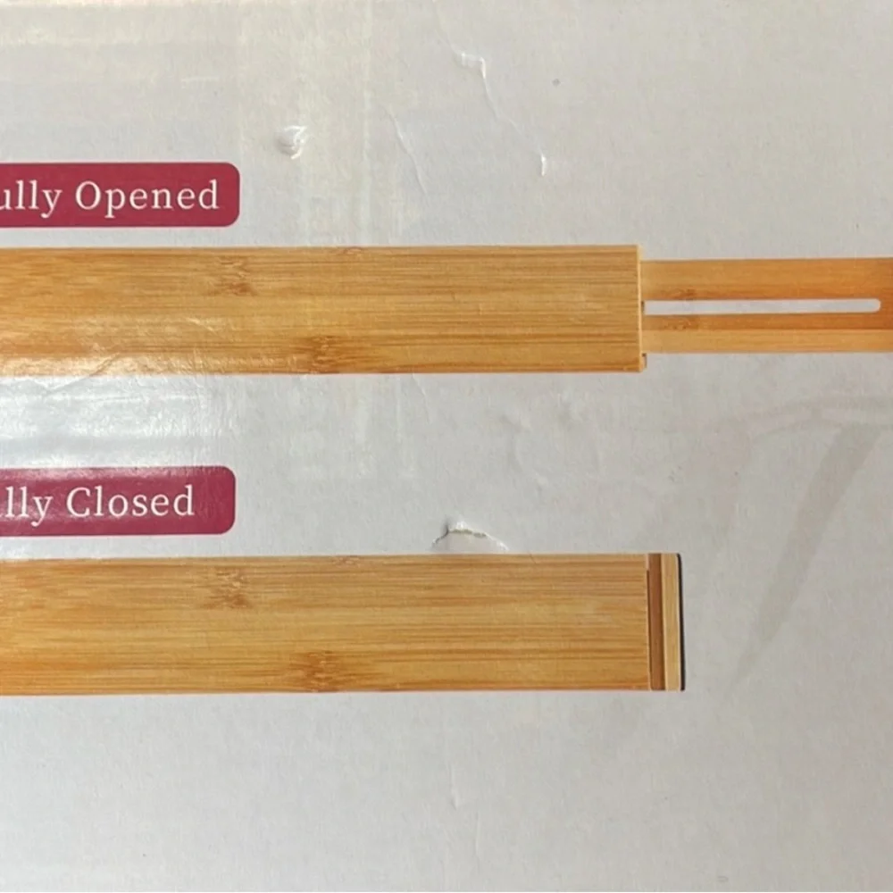 Drawer dividers Organize Bamboo (4)